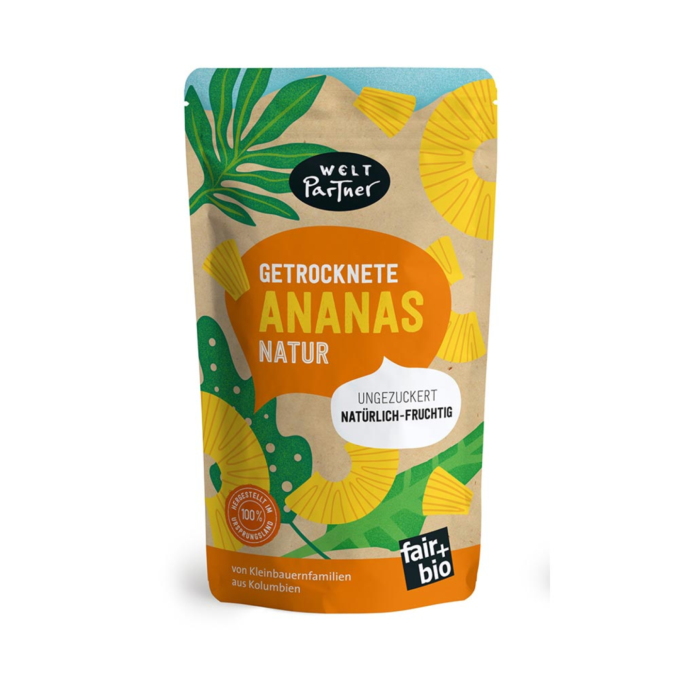 Ananas, getrocknet, bio°, 70g