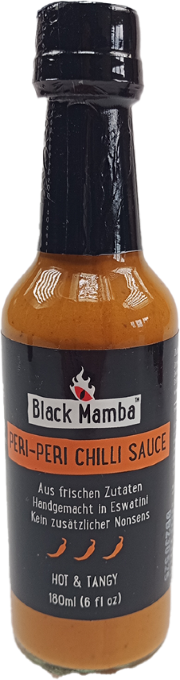 Peri Peri Chili Sauce, Black Mamba, 180 ml