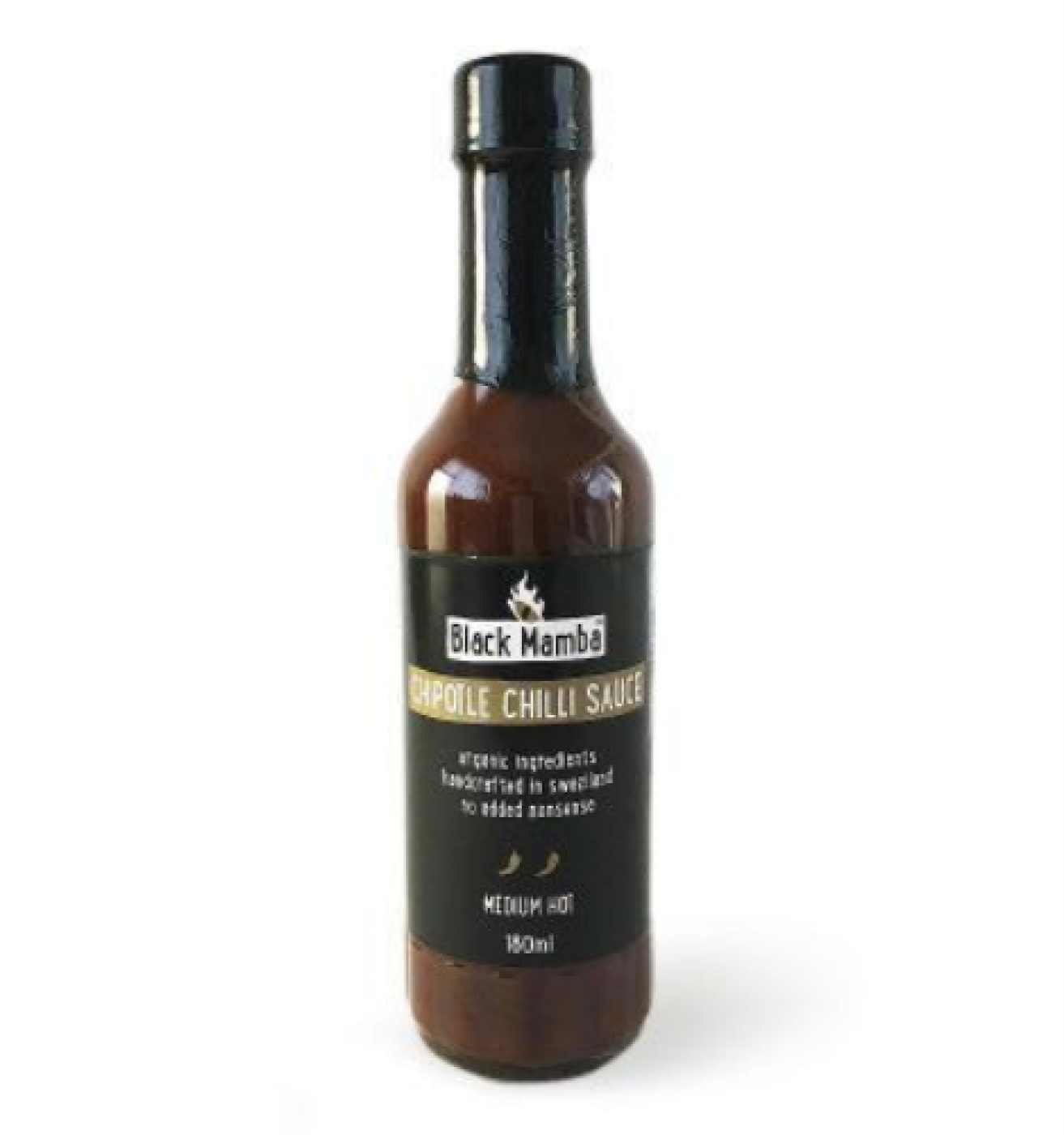 Chipotle Chili Sauce, Black Mamba, 180 ml